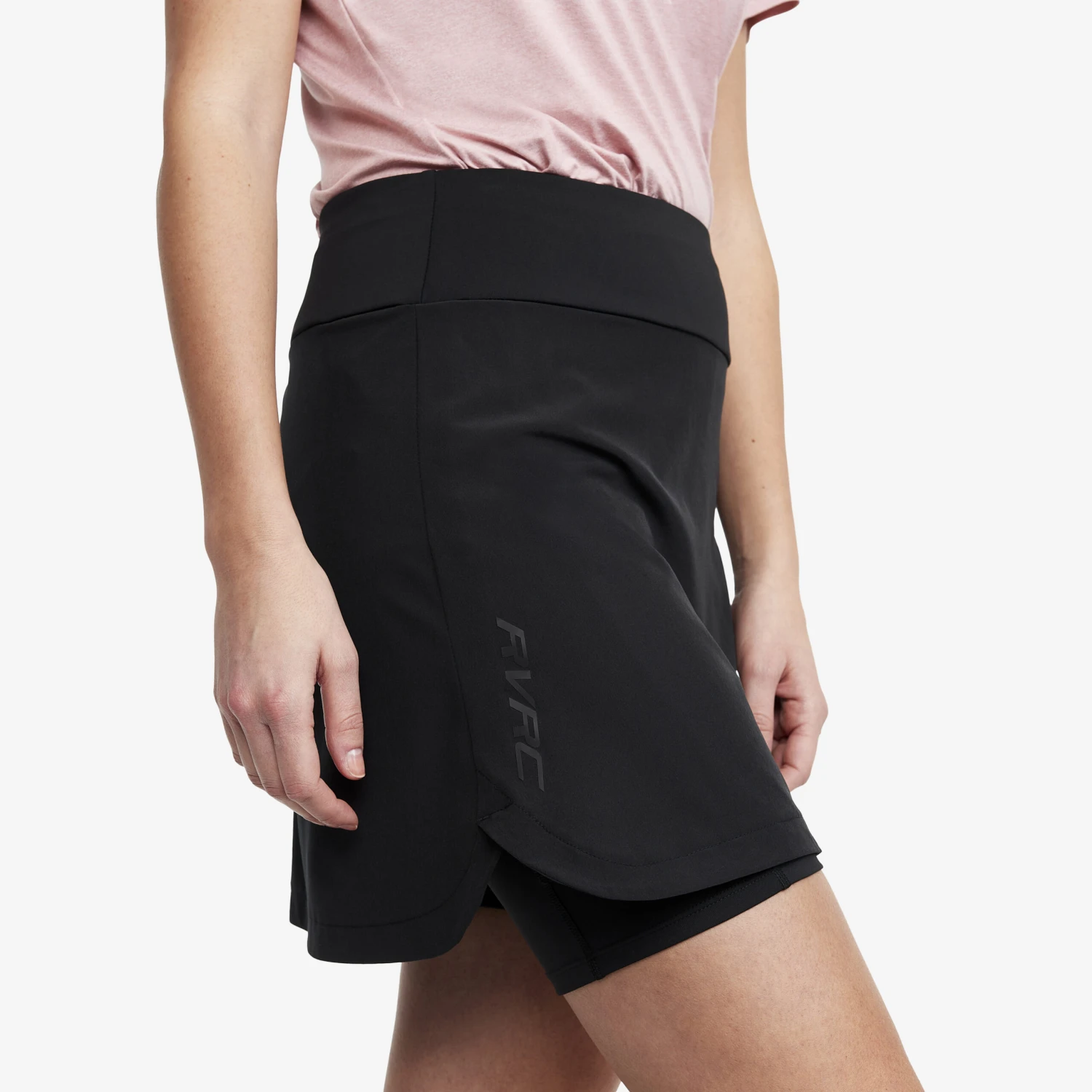 2-in-1 Skirt Women Black 6 2-in-1 Skirt Women Black - Image 4