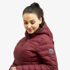 Helium Down Jacket Women Bison Red -Truefit Wear Shop 097460fb d323 44ff 9c30 832f4e02fe40