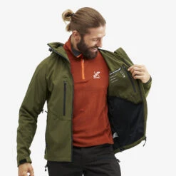 Trail Jacket Men Dark Olive -Truefit Wear Shop 0c4307c2 3be9 4285 8bae b1e64043ce96