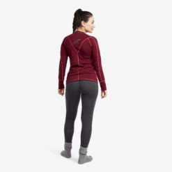 Outright Merino Top Women Bison Red/ Anthracite -Truefit Wear Shop 1e063eb2 19c0 434f b6e8 084bb35849c9