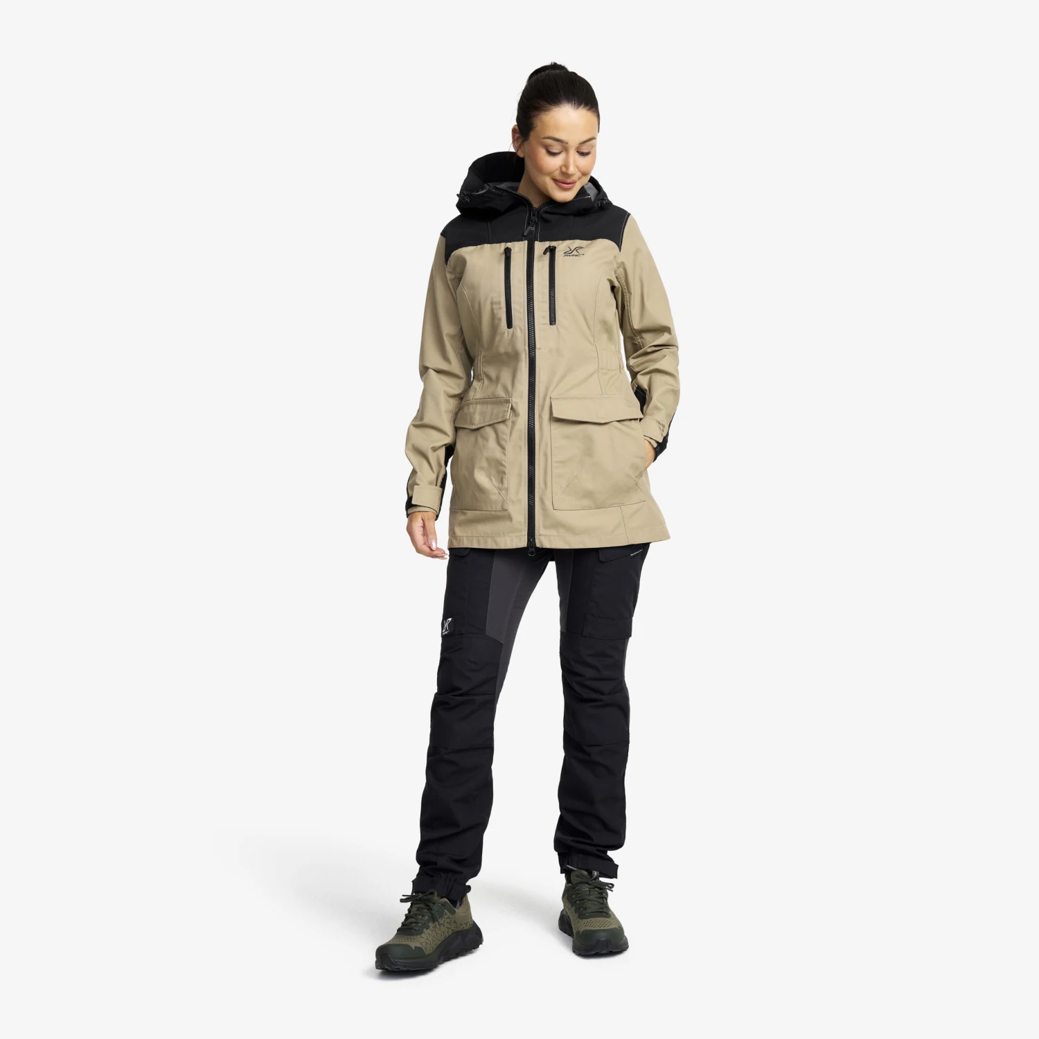Outdoor Jacket Women Khaki 4 Outdoor Jacket Women Khaki - Image 2