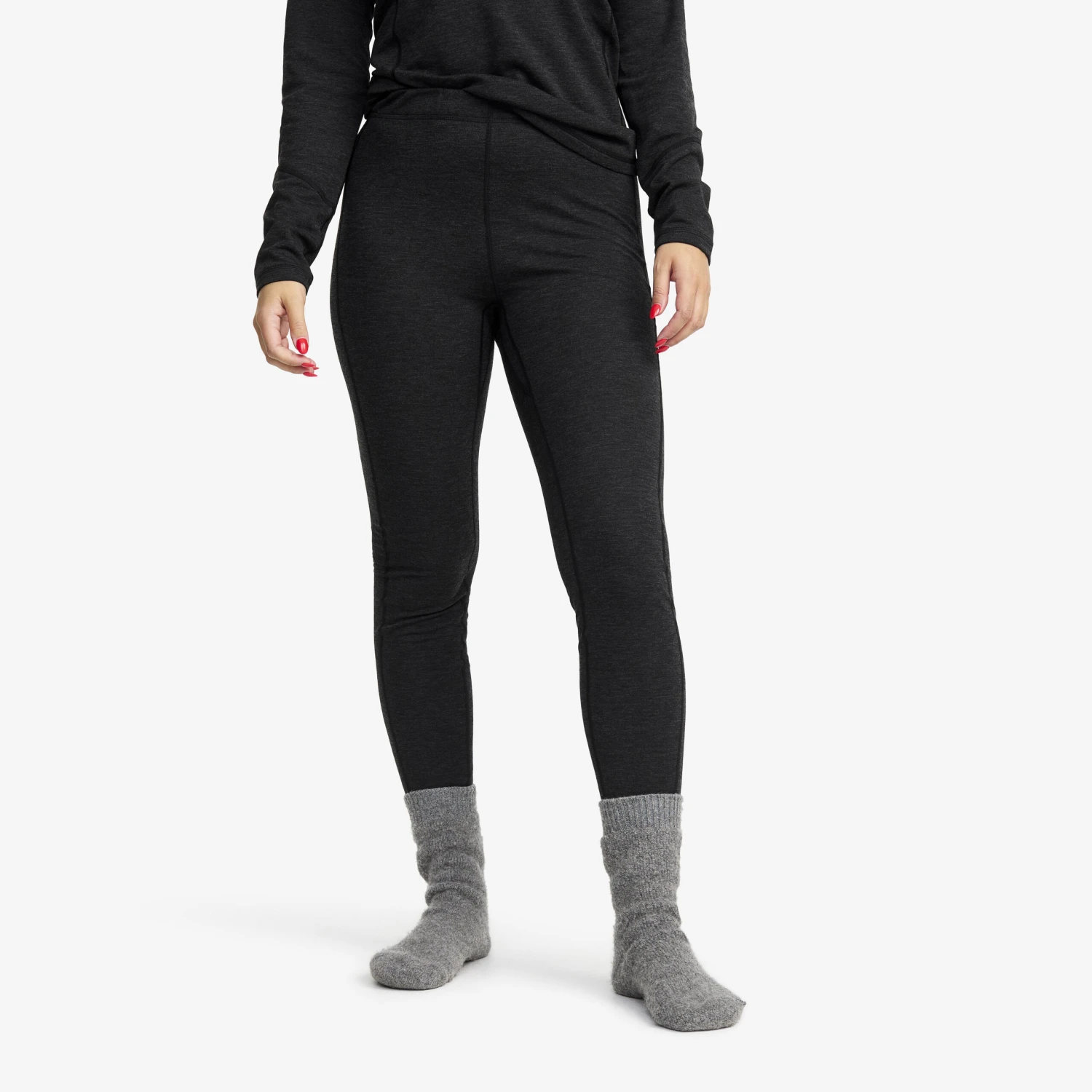North Merino Pants Women Black 3 North Merino Pants Women Black