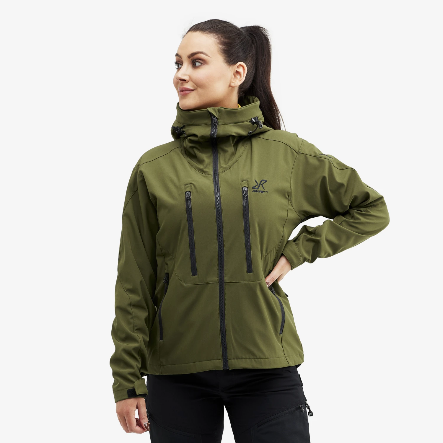 Trail Jacket Women Dark Olive 3 Trail Jacket Women Dark Olive