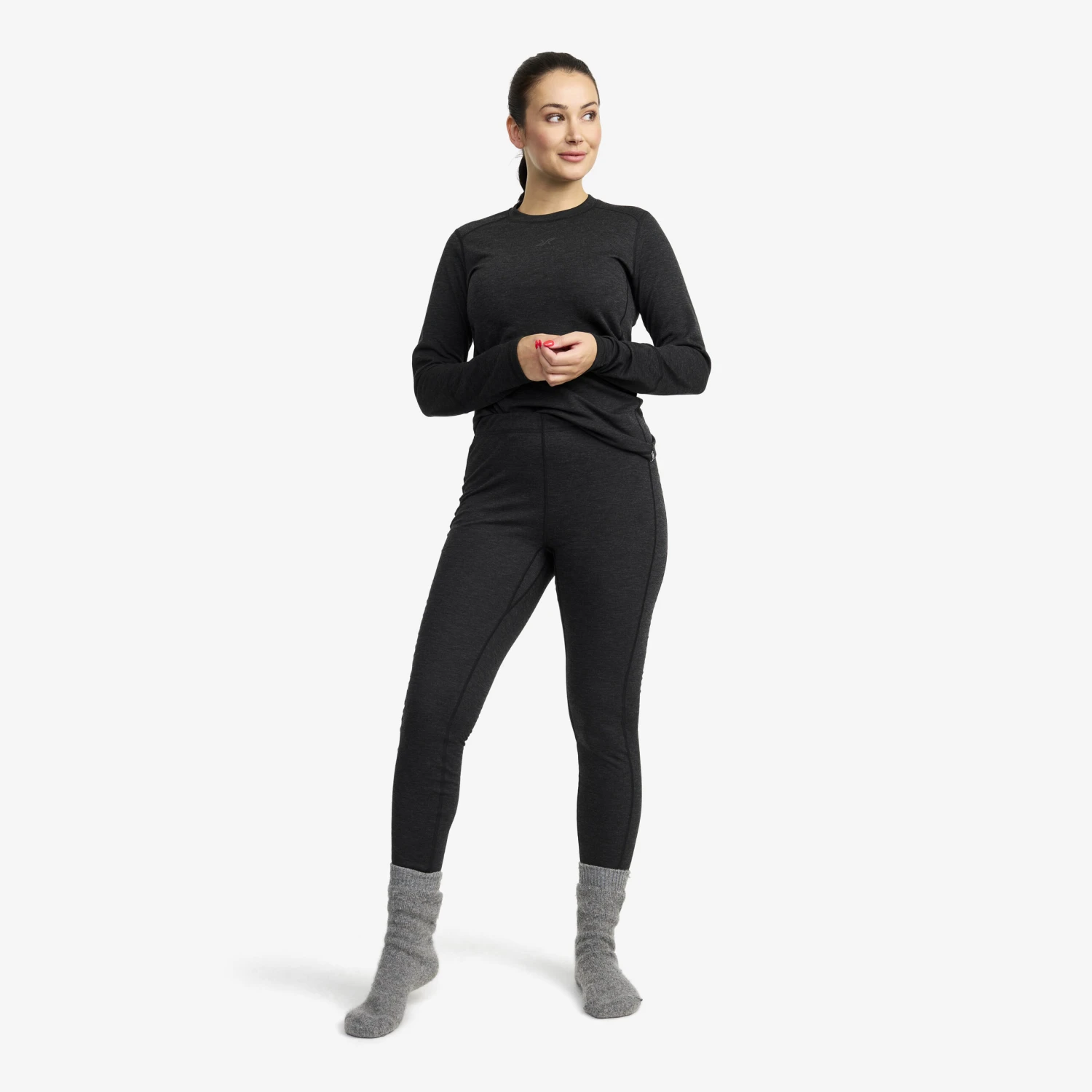 North Merino Pants Women Black 4 North Merino Pants Women Black - Image 2
