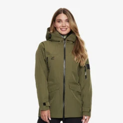 Monsoon Jacket Women Olive Night