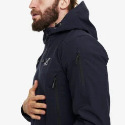 Reckon Softshell Jacket Men Peacemaker Blue -Truefit Wear Shop 3dac3b87 b060 4408 95a8 b258b3728984