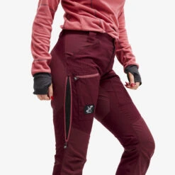 Nordwand Pro Trousers Women Burgundy/Earth Red -Truefit Wear Shop 3dee91ff 51f9 4030 a96c 07d51156a921