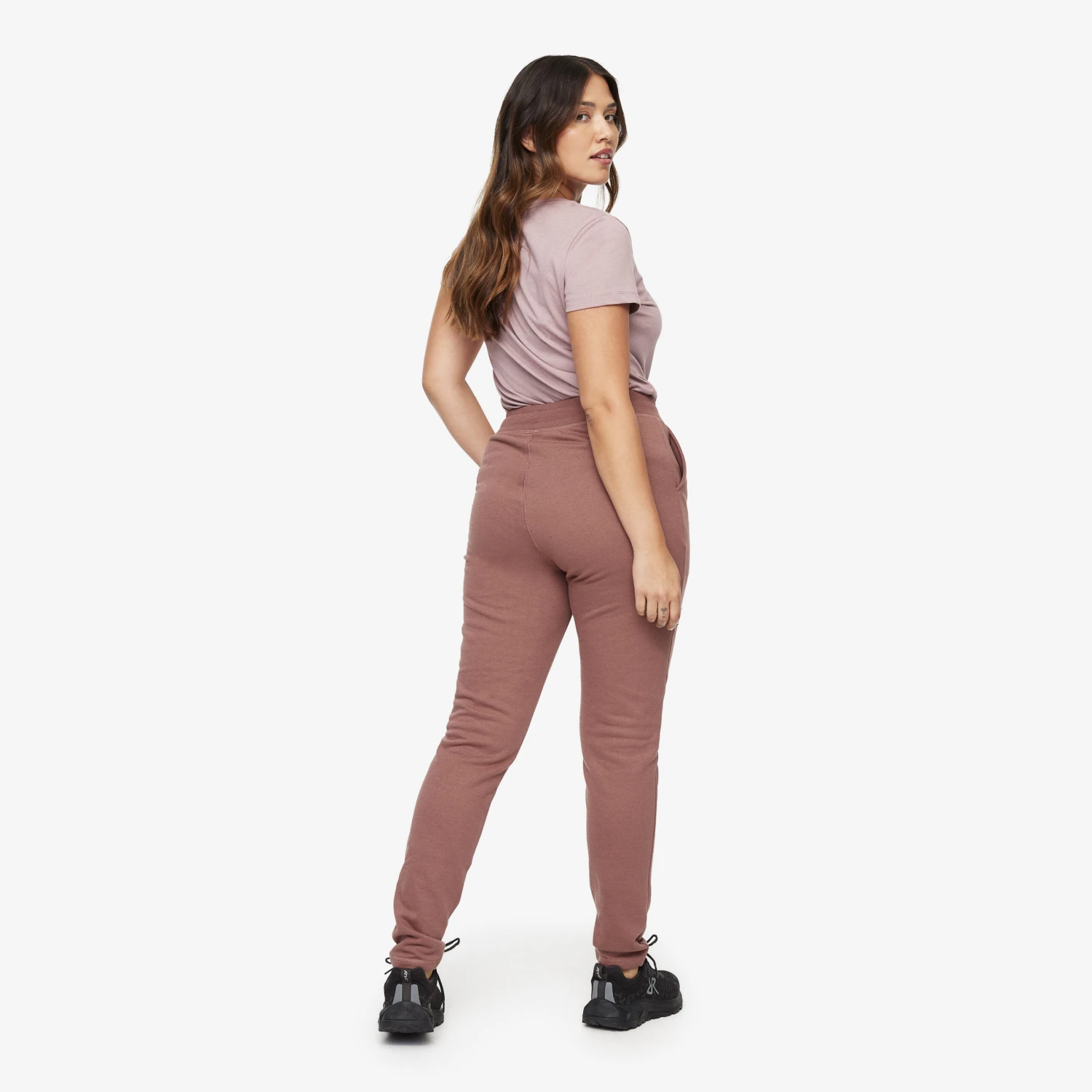 Lounge Trousers Women Vintage Rose 5 Lounge Trousers Women Vintage Rose - Image 3