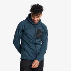 Illusion Hoodie Men Moonlit Ocean