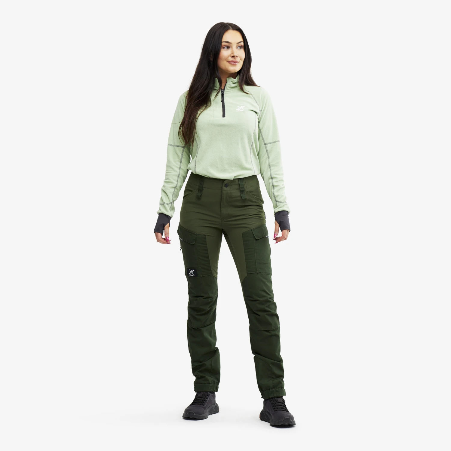 RVRC GP Trousers Women Rifle Green 4 RVRC GP Trousers Women Rifle Green - Image 2