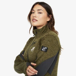 Fusion Fleece Women Burnt Olive -Truefit Wear Shop 4ba6022f 0692 41d7 a1ed 338a13816da4