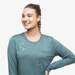 Vagabond Long Sleeve Tee Women Ocean Teal -Truefit Wear Shop 561e7383 238a 406a 933c 80ec2ed7ad92