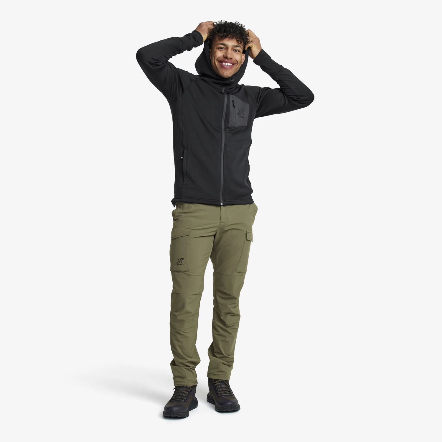 Illusion Hoodie Men Black/Anthracite 4 Illusion Hoodie Men Black/Anthracite - Image 2