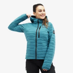 Flex Down Jacket Women Ocean Depth