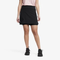 2-in-1 Skirt Women Black