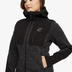 Wander Pro Wool Hoodie Women Anthracite -Truefit Wear Shop 678937d7 4d17 462e 91d1 0c9eb34a75ea