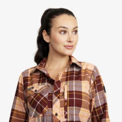 Flannel Shirt Women Toasted Nut -Truefit Wear Shop 6e90d92c 0840 4591 8c84 db0031230303