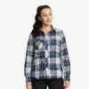 Flannel Shirt Women Moonlit Ocean/Blueberry -Truefit Wear Shop 73a94a0f 8e4e 44d8 be20 6ef9c2bfe9c5