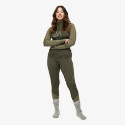 Sneaky Balaclava Base Layer Set Women Forest Night