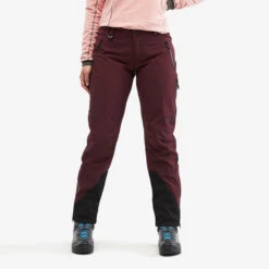 Cyclone Rescue Trousers Women Burgundy