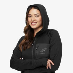 Illusion Hoodie Women Black/Anthracite -Truefit Wear Shop 7e6305e5 33a5 4199 b136 3539aa753135