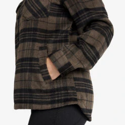 Lumber Jacket Women Mud/Black -Truefit Wear Shop 85bd6b6a 26cd 498f b008 e8e176aaef53