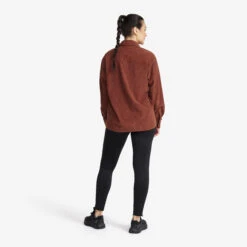 Cord Shirt Women Smoked Paprika -Truefit Wear Shop 8e759991 6324 4b46 9d1e f724a0f6db22