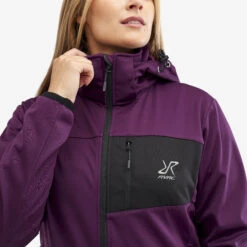 Hybrid Jacket 2.0 Women Dark Purple Rain -Truefit Wear Shop 918ed97b c142 4466 9d56 3821db44980a