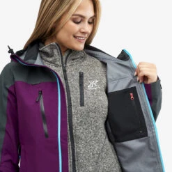 Silence Proshell Jacket Women Purple Rain -Truefit Wear Shop 9339518f 540c 4427 91c1 7a0e72a432ec