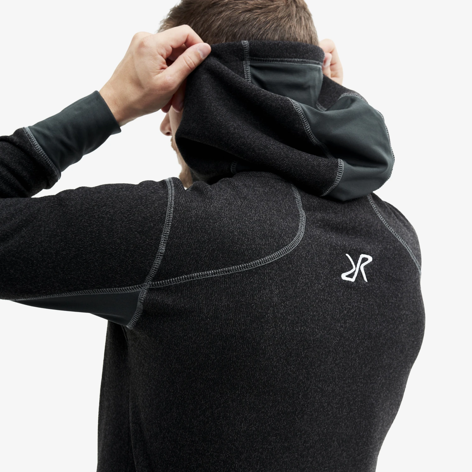 Fusion Hoodie Men Black 7 Fusion Hoodie Men Black - Image 5