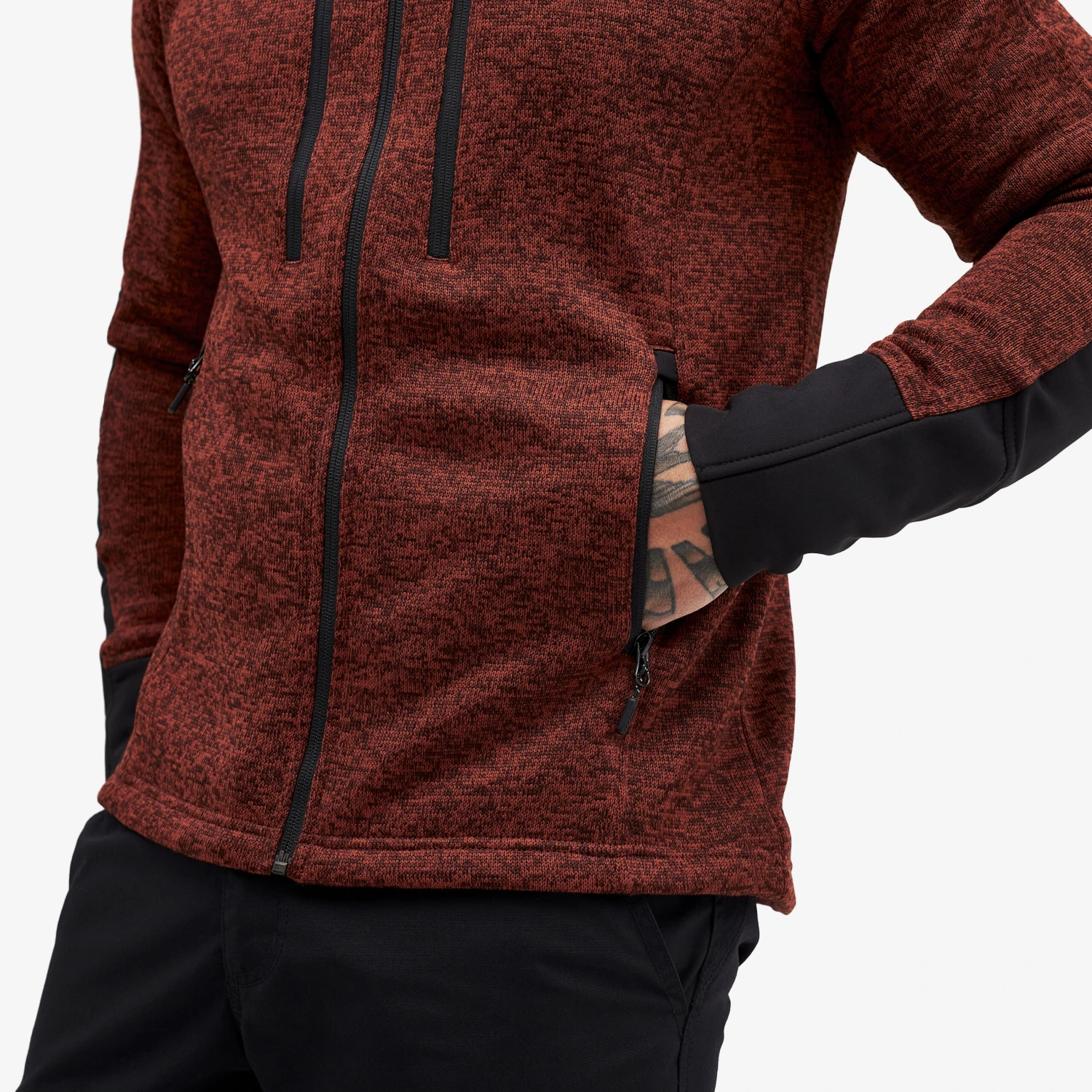 Tornado Hoodie Men Rusty Orange 7 Tornado Hoodie Men Rusty Orange - Image 5