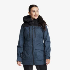 Outdoor Jacket Women Moonlit Ocean