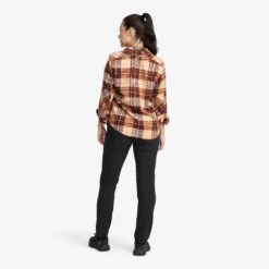 Flannel Shirt Women Toasted Nut -Truefit Wear Shop a1152f99 e1fb 4768 acee 8741fd5c7a28