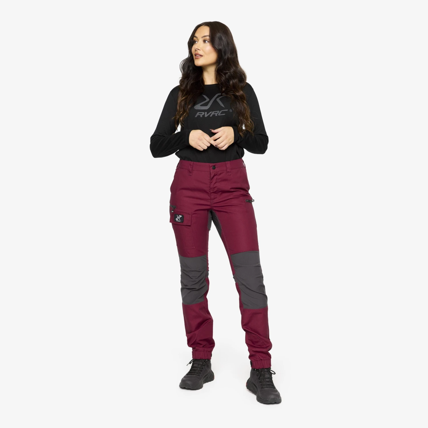 Nordwand Trousers Women Ruby 4 Nordwand Trousers Women Ruby - Image 2