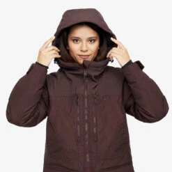 Outdoor Parka Women Dark Vintage Rose -Truefit Wear Shop a4528607 2b7e 4fa5 8bcc 5d133bdfd3c5