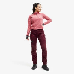 Nordwand Pro Trousers Women Burgundy/Earth Red -Truefit Wear Shop a916027b f33a 45ff 9189 4396059e2df5