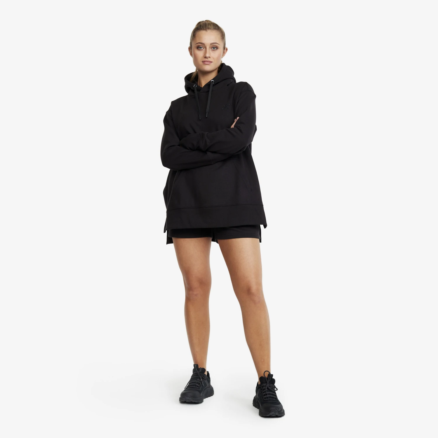 Lounge Hoodie Women Black 4 Lounge Hoodie Women Black - Image 2