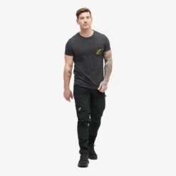 Fat Graphic Tee Men Obsidian/Lemon Curry -Truefit Wear Shop acded657 ab14 43ab 85c6 2810ca726f4d