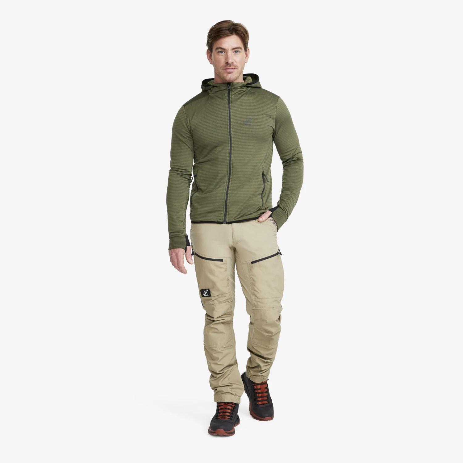 Waffle Hoodie Men Kalamata 4 Waffle Hoodie Men Kalamata - Image 2