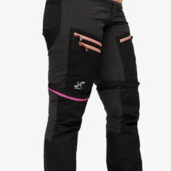 RVRC GP Pro Zip-off Trousers Women Anthracite/Burnt Coral -Truefit Wear Shop ae7488b0 3924 460e 9783 13012f55b6dc