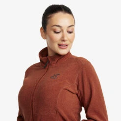 Essential Full-zip Fleece Women Smoked Paprika -Truefit Wear Shop b44df345 d901 4d9a 84ed 622ca68b45b0