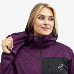 Hybrid Jacket 2.0 Women Dark Purple Rain -Truefit Wear Shop b6fd41ba 17af 4010 a1f4 48258efecacc
