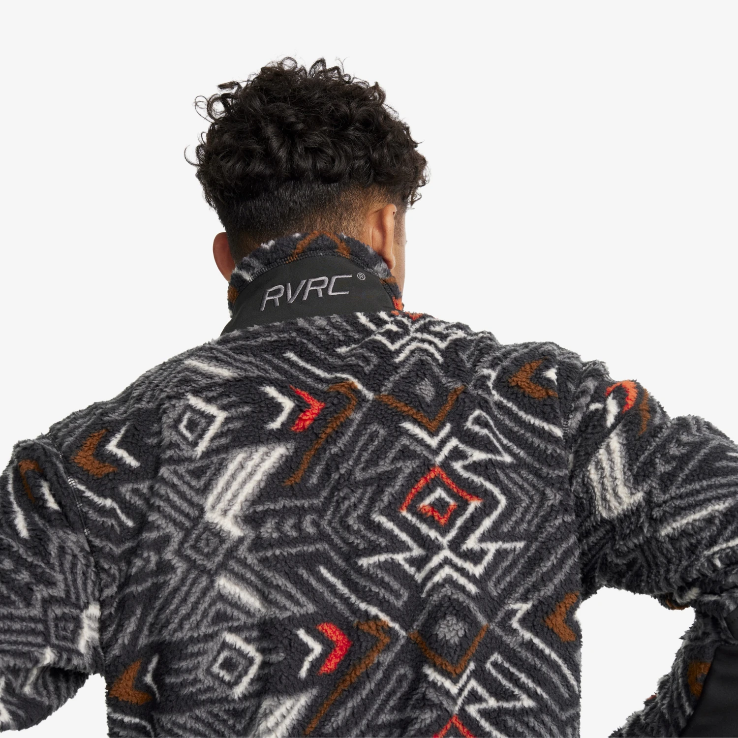 High Pile Fleece Men Black 8 High Pile Fleece Men Black - Image 6