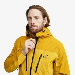 Silence Proshell Jacket Men Lemon Curry -Truefit Wear Shop c4358bdd 4966 4433 b516 e77104a6c0f6