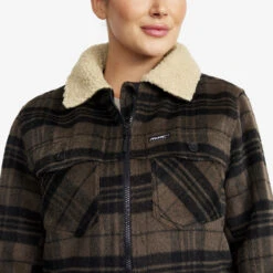 Lumber Jacket Women Mud/Black -Truefit Wear Shop c7caf9c2 672e 4dde ac89 aeee1f5140a2