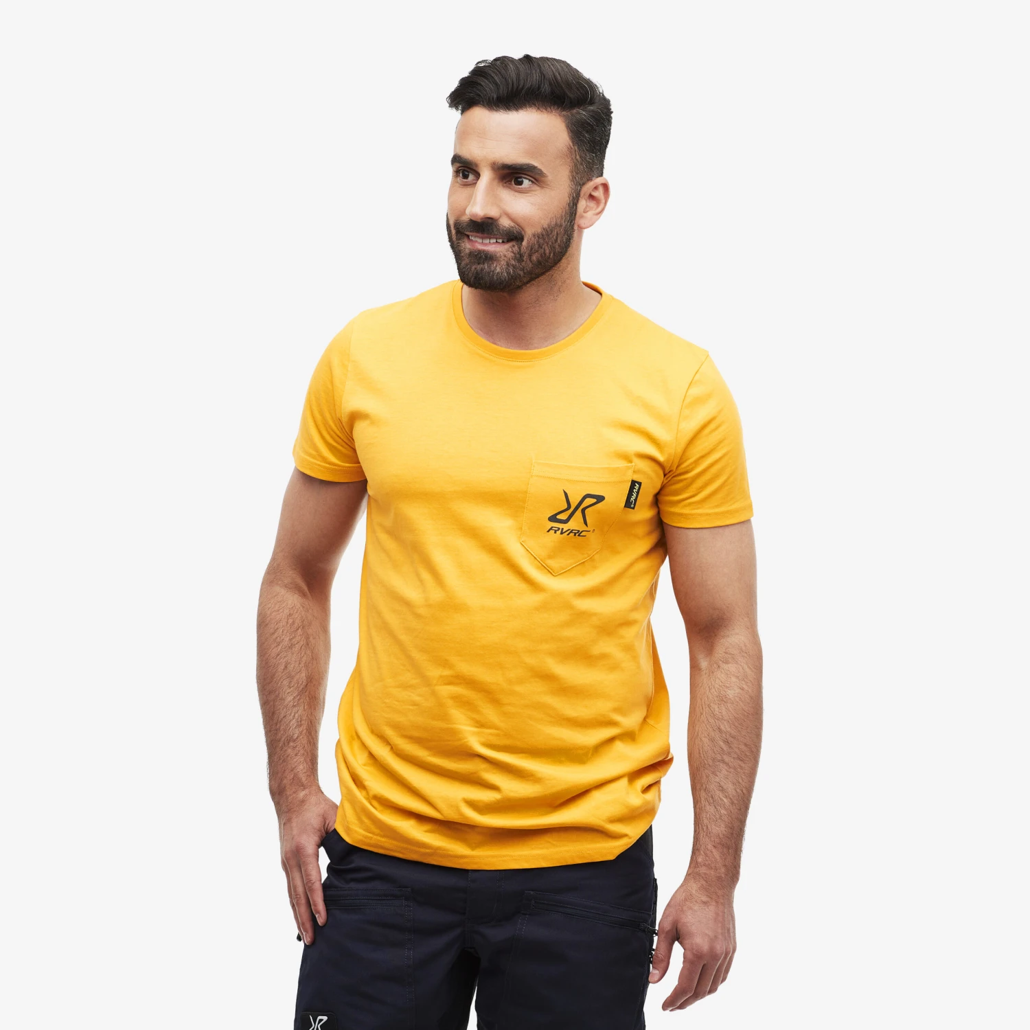 Fat Graphic Tee Men Citrus/Anthracite 4 Fat Graphic Tee Men Citrus/Anthracite - Image 2