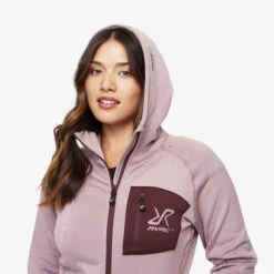 Illusion Hoodie Women Dusty Mauve -Truefit Wear Shop d0a582ce 12b3 427e 9e0e 900cadf3b652
