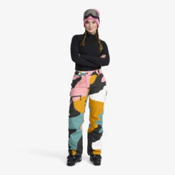 Halo 2L Insulated Snow Trousers Women Anthracite/Golden Yellow -Truefit Wear Shop d4641f98 0cbf 4cd5 ae0b 00fd456ce092