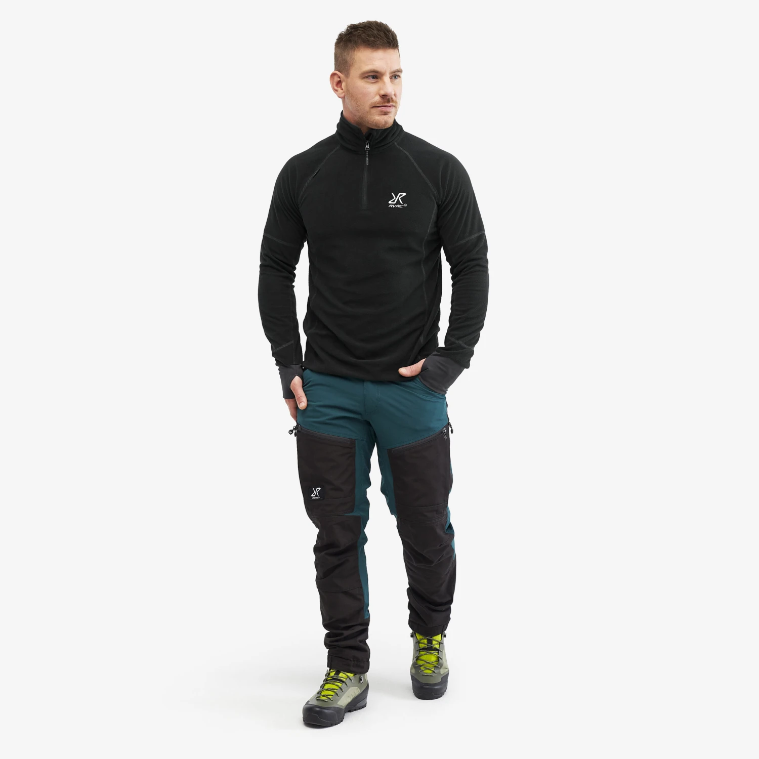 Trekker Fleece Men Caviar 4 Trekker Fleece Men Caviar - Image 2