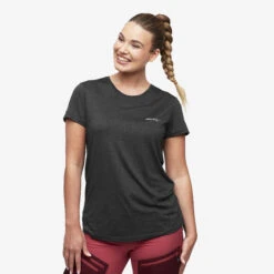 Vagabond Tee Women Black Melange